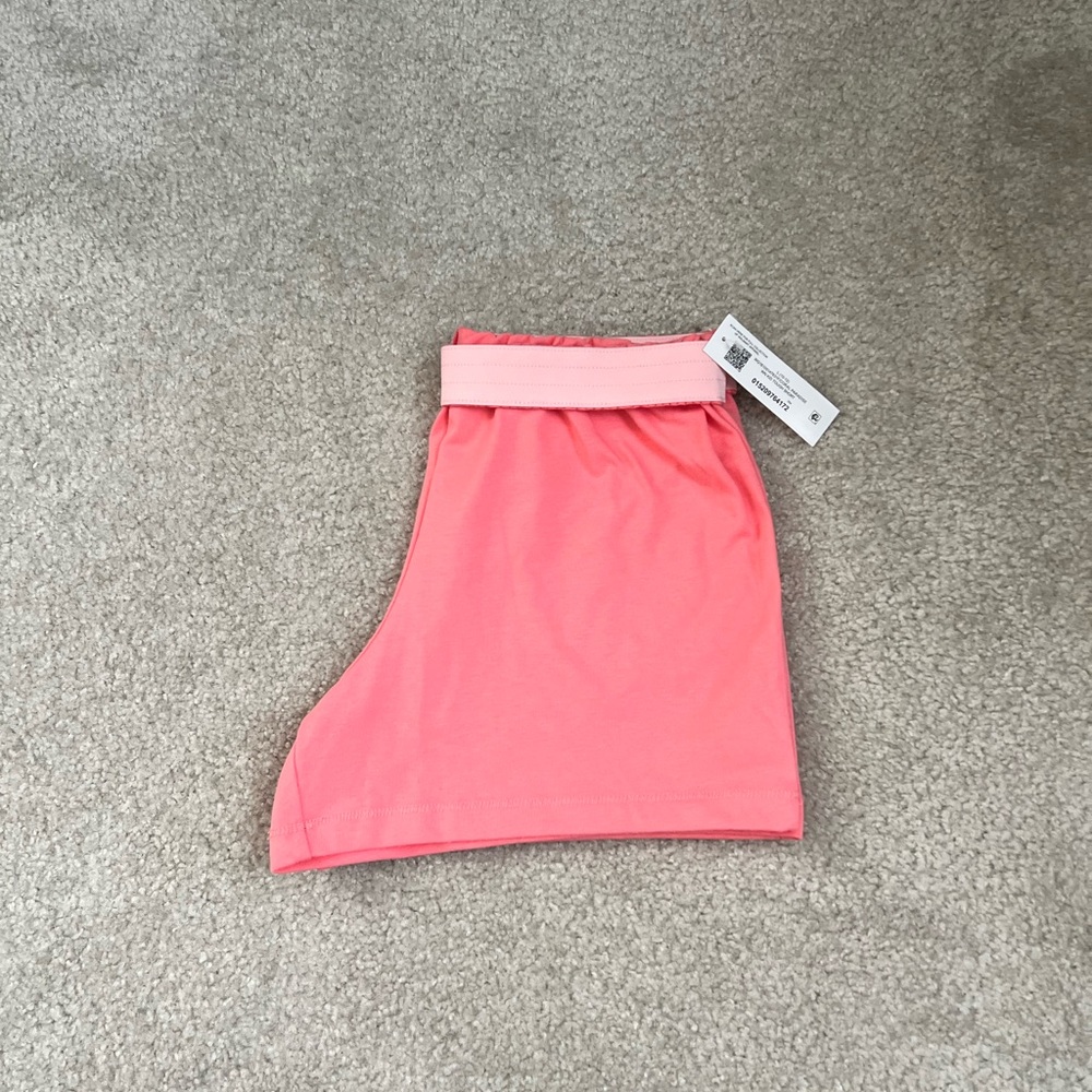 Wonder Nation Coral Shorts with Elastic Waist